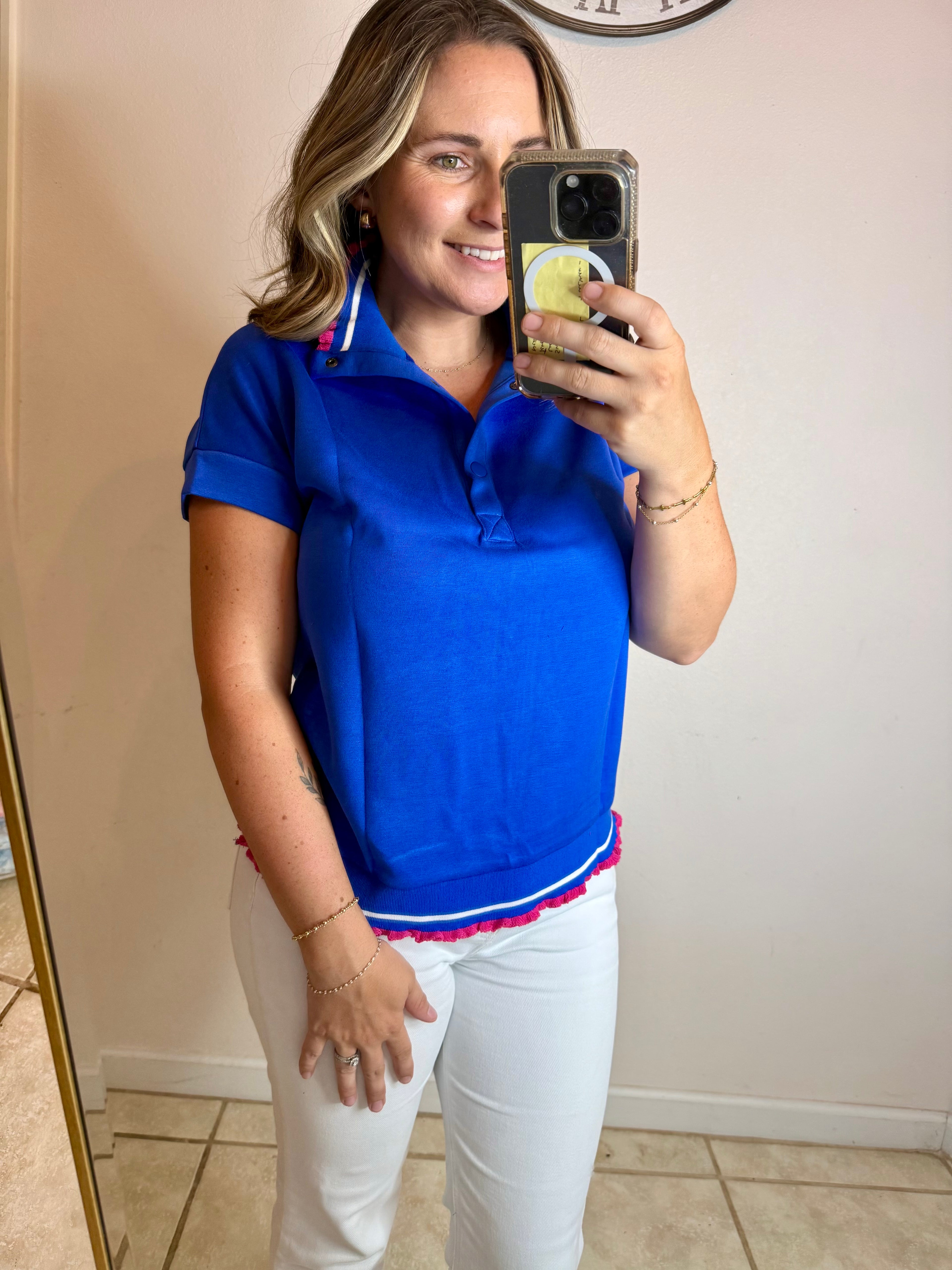 Blue Collar Top